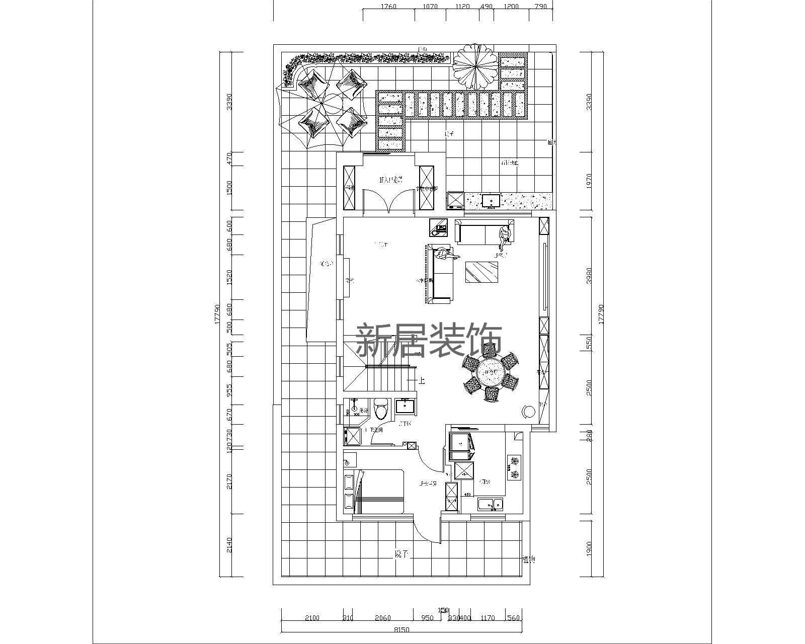 中产新中式带地下室别墅