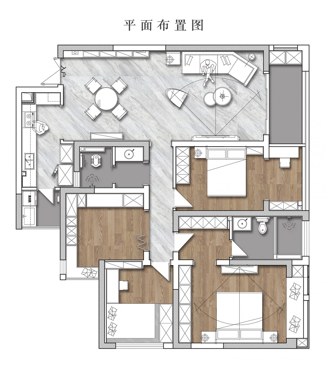 130㎡混搭風，找到煙火氣與高級感的平衡點