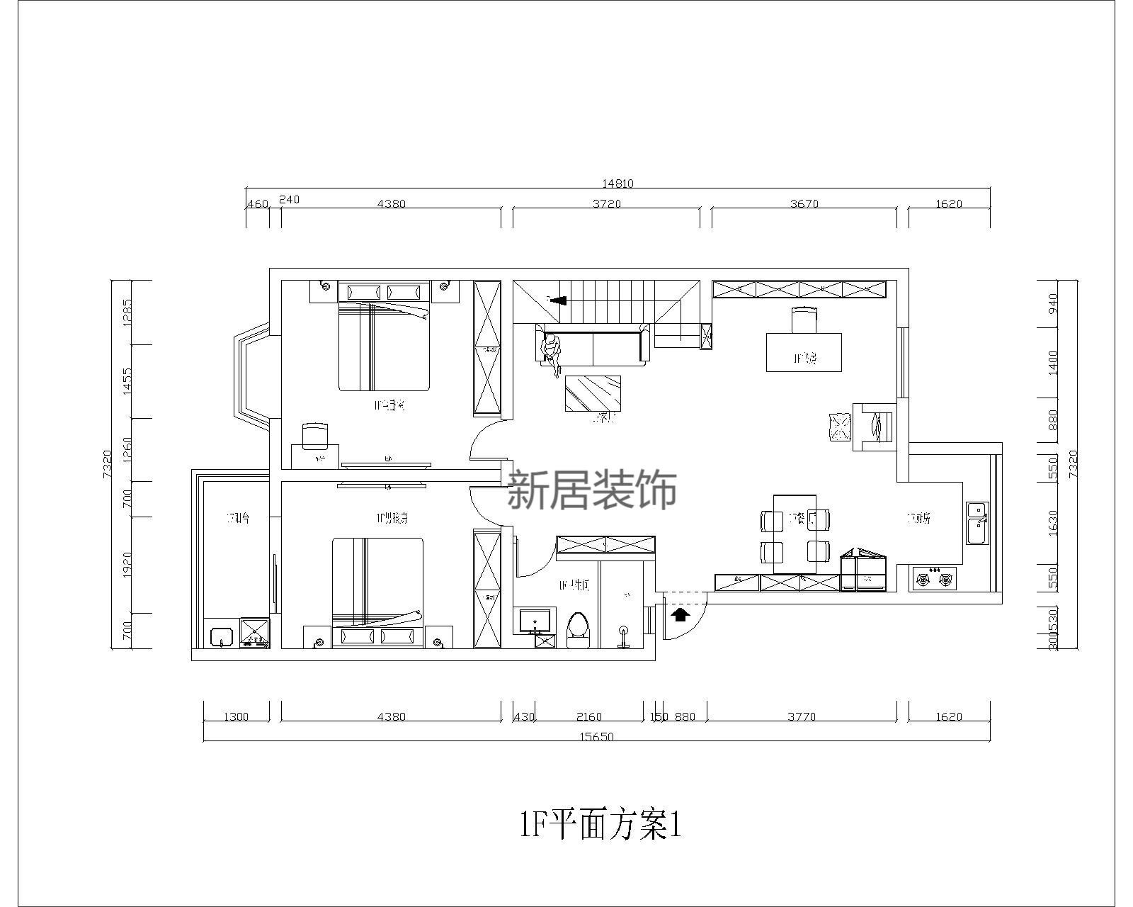 最最流行的現代簡約開放式廚房