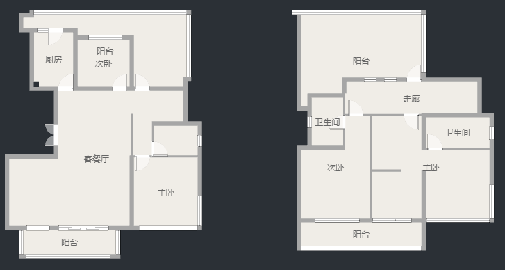 150㎡現代簡約風躍層，坐擁詩意與煙火！